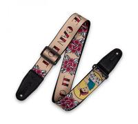 Levys MPD2-125 Prints Polyester w Leather Ends 2" Rosie the Riveter