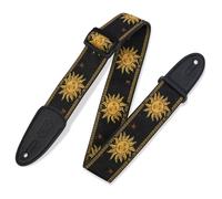 Levys MPJG-SUN-BLK Jacquard Sun Polyester Strap Black