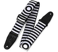 Levy's MPS2-064 2-inch Polyester Sonic Art Strap - Spiral Stripes