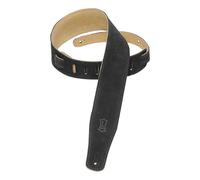 Levy's MS26 2.5" Suede Leather Guitar Strap (Black)