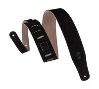 Levy's MS26-BLK 2.5-inch Suede Leather Strap - Black