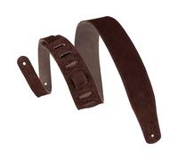 Levy's MS26-BRN 2.5-inch Suede Leather Strap Brown
