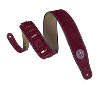 Levys Mss3 Burgundy Suede Guitar Strap