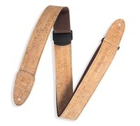 Levys MX8-NAT 2" Natural Cork on Tan Webbing with Cork Ends Natural