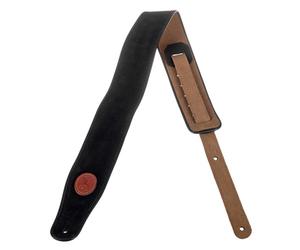 Levys Piped Suede Strap 2,5" BK