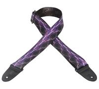 Levys Standard Guitar Strap Lightning Design (NEW)