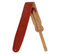 Levy's Leathers Ms4-rst Suede Leather Bass Strap - Rust