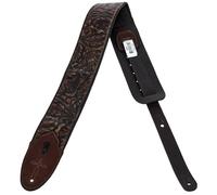 Levys M4WP Leather guitar strap Palm Pecan