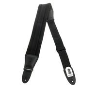 Levy's Leathers 3 1/2 Neoprene Padded Guitar Strap - Black