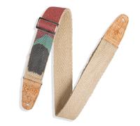 Levy's MH8P-003 Natural Hemp Webbing w Cork Ends and Pocket 2" - Sunset