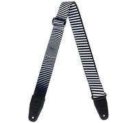 Levy's Leathers Illusion Series MP2OI-001 Polyester Guitar Strap Width 5 cm Worm Hole Design