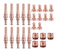Lewan 10Pcs 9-8215 Electrode 10Pcs 9-8209 Nozzle 5Pcs 9-8235 Drag Shield