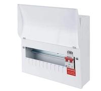 Lewden 10 + 1 Way 100A Isolator Incomer Metal Clad Consumer Unit - PRO-MX12M