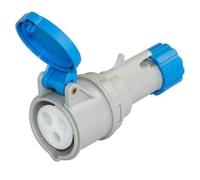 Lewden 16A 2P+E 230V Coupler IP44 - PM16-2100FPB