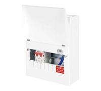 Lewden 6 + 1 Way 100A Isolator Incomer Metal Clad Consumer Unit - PRO-MX08M