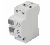Lewden 80A 2 Pole 30mA Type A 6KA RCD - 80-30-2A