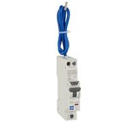 Lewden Compact RCBO, 40A Double Pole, 30mA Type A, B Curve, DIN Rail Mount, 230V