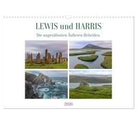 Lewis and Harris, the untamed Outer Hebrides. UK-Version (Wall Calendar 2026 DIN A3 Landscape), CALVENDO 12 Month Wall Calendar