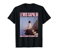 Lewis Capaldi Album Photo T-Shirt, Men, Black, 3X-Large