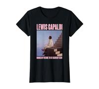 Lewis Capaldi Album Photo T-Shirt, Women, Black, Medium