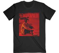 Lewis Capaldi T Shirt Divinely Uninspired Logo Official Mens Black L