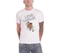 Lewis Capaldi T Shirt Snow Leopard Logo Official Mens White L