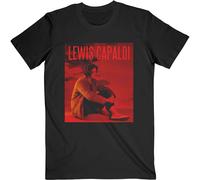 Lewis Capaldi T Shirt Divinely Uninspired Logo new Official Mens Black