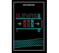 Lewis Hamilton Notebook: box box box /F1 Journal 120 blank lined pages (f1 Notebooks)