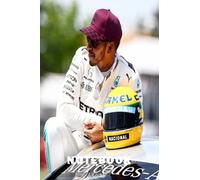 Lewis Hamilton Notebook / Journal Gift For Women, Men, Kids | 100 Pages, 6x9, Soft Cover, Matte Finish #214