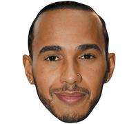 Lewis Hamilton (Smile) Big Head. Larger than life mask.
