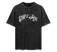 Lewis Hamilton Still I Rise Tattoo T-Shirt Unisex Black Tee M