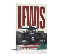 Lewis HamiltonWaterproof Posters Wall Art Posters Waterproof Home Printing Moisture-proof Easy to Install And Fade ResistantFrame-style12x18inch(30x45cm)