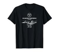 Lewis Morris Signature Declaration of Independence Value Graphic T-Shirt, Men, Black, S
