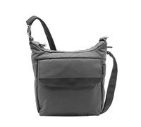 Lewis N. Clark Anti Theft Crossbody Bag RFID Blocking Travel Shoulder Bag Locking Zippers & Slash Resistant Lining 10x11x4, Grey, S