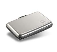 Lewis N. Clark RFID Aluminum Wallet, Silver, One Size, Mini RFID Aluminum Wallet, Credit Cards Holder, Business Card Case + Metal Id Case for Men & Women