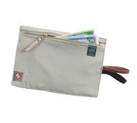 Lewis N Clarks RFID-Blocking Hidden Travel Wallet Münzbörse, Beige