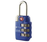 Lewis N Clarks TSA23BLU Travel Sentry Bar Lock Gepäckschloss, Blau
