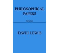 Philosophical Papers: Volume 1 - Paperback NEW Lewis, David 18 Aug 1983