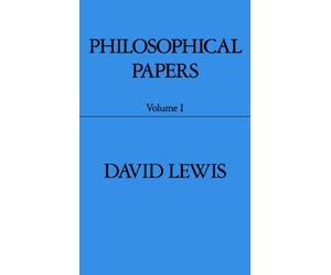 Lewis - Philosophical Papers - New paperback or softback - 45 - X555z