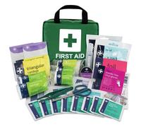 Lewis-Plast Premium First Aid Kit For Home Car Holiday And Workplace - Includes Bandages, Eye Pods, Ice Packs And Essentials 90 Count (Pack of 1)