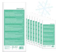 Lewis-Plast Premium Instant Ice Pack - Disposable Cold Therapy Ice Packs, Instant Pain Relief for Back, Neck, Ankle, Sprains, Headaches and Toothache (Pack of 10)