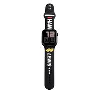 Lewis Racing Soft Silicone Strap Hamilton Compatible for Apple Watch Series 7 6 5 4 3 2 1 SE Paraphernalia Sorority Gifts Sport Band Compatible with Apple Watch Bands 38mm 40mm 41mm (Number 44)