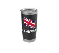 Lewisham Great Britain Flag British Heritage & English Pride Stainless Steel Insulated Tumbler