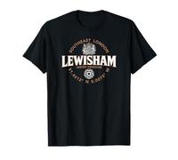 Lewisham Southeast London England Coordinates Label 2C T-Shirt