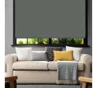 Lewis's Luna Blackout Roller Blinds - Charcoal - 120x165cm | TJ Hughes Grey