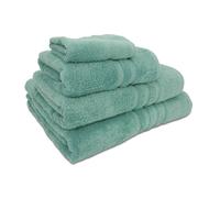 Lewis's Luxury 100% Egyptian Cotton Towel - Ocean Blue - Bath Sheet | TJ Hughes