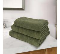 Lewis's So Soft Zero Twist Towel Range - Olive Green - Hand Towel | TJ Hughes