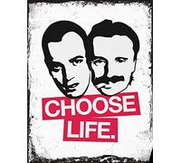 Lewistons-Of-London Trainspotting Choose Life Begbie Renton Quote inspired Vintage Retro Man Cave Bar Pub Shed Novelty Gift Tin Wall Décor Metal Sign