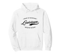 Lewistown Montana MT Heart of Montana for Men Women. Pullover Hoodie