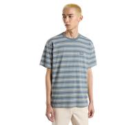 Dickies - Lewistown Stripe S/S Tee - T-shirt size L, grey
